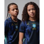 Brasilien 26 Auswärts Kinder Fan-Trikot (Personalisierbar)